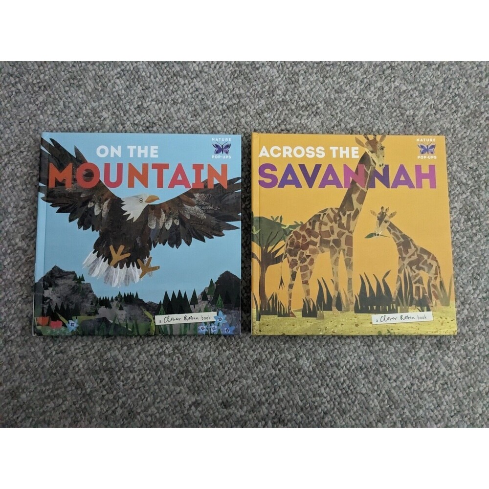 On the Mountain and Across the Savannah (Hardcover) Novelty Nature Pop-Up Books